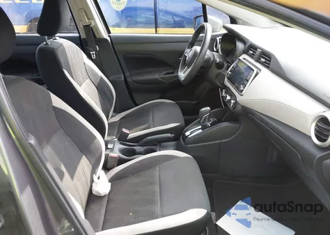 2021 Nissan Versa Sv Xtronic Cvt z USA, uszkodzony, nr VIN 3N1CN8EV6ML845576